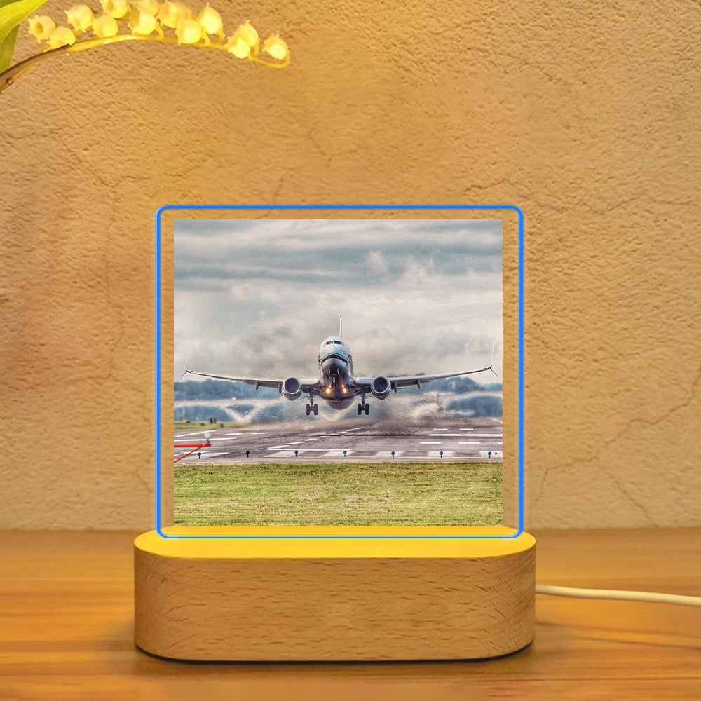 Departing Boeing 737 Designed Night Lamp