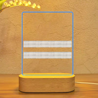 Thumbnail for Pilot Epaulettes (Silver) 2 Lines Designed Night Lamp