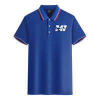 Thumbnail for Super Boeing 747 Designed Stylish Polo T-Shirts