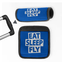 Thumbnail for Eat Sleep Fly Designed Neoprene Luggage Handle Covers