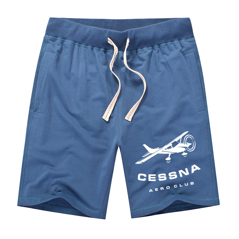 Cessna Aeroclub Designed Cotton Shorts