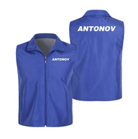 Thumbnail for Antonov & Text Designed Thin Style Vests