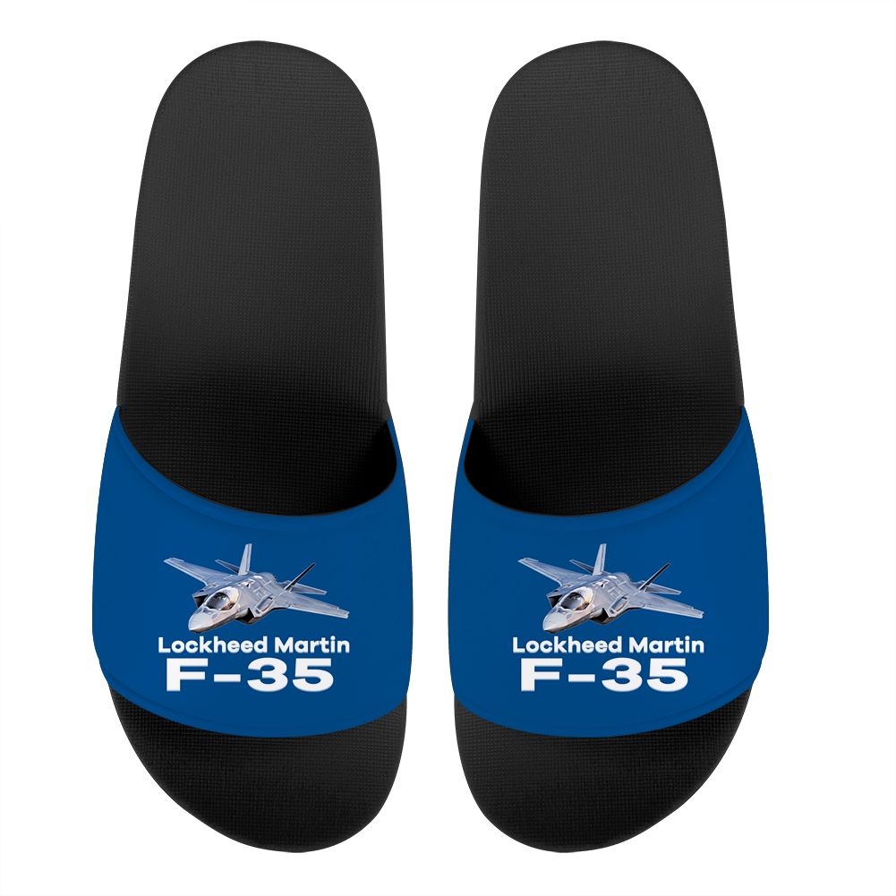 The Lockheed Martin F35 Designed Sport Slippers