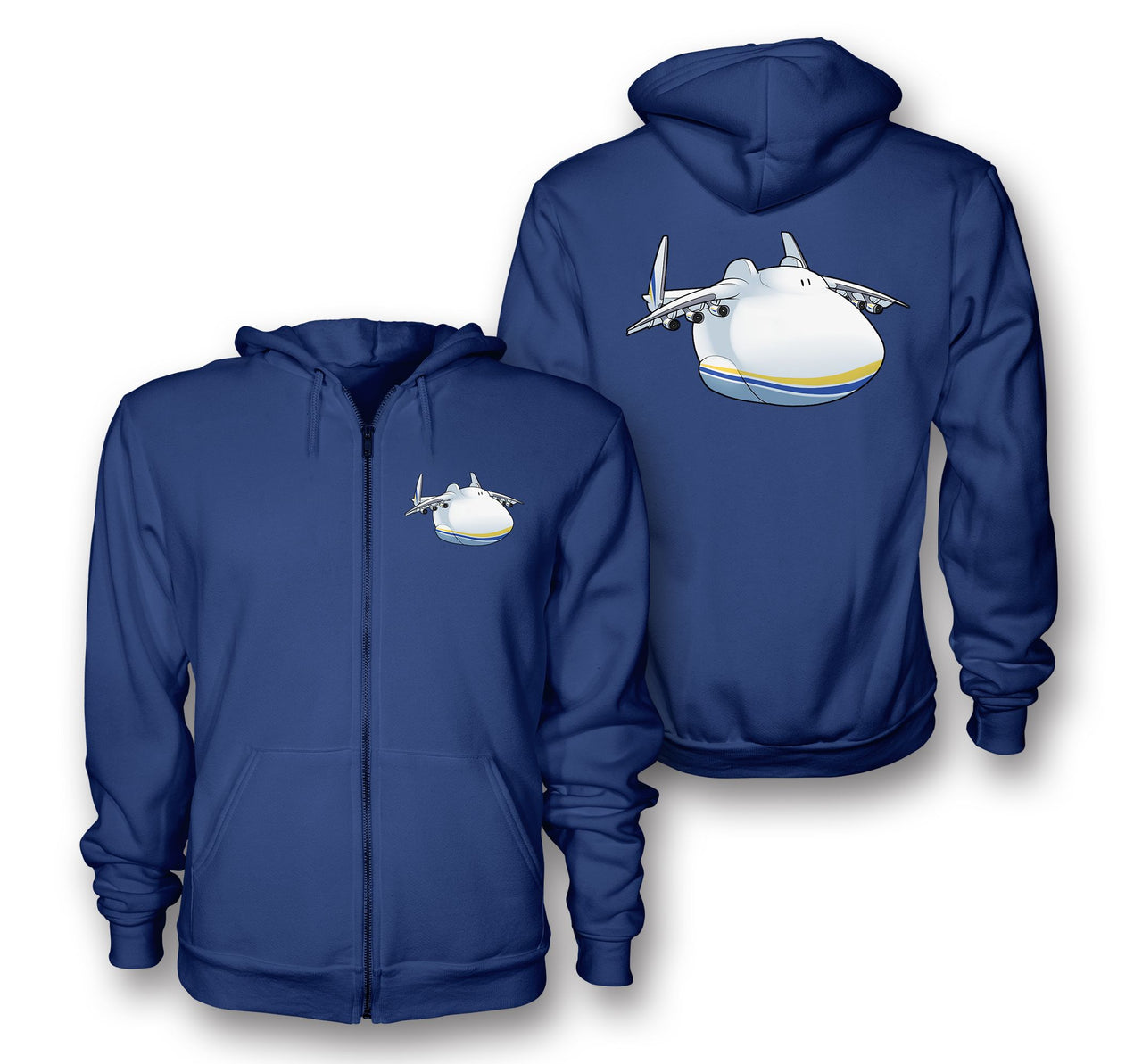 Antonov 225 (3) Designed Zipped Hoodies