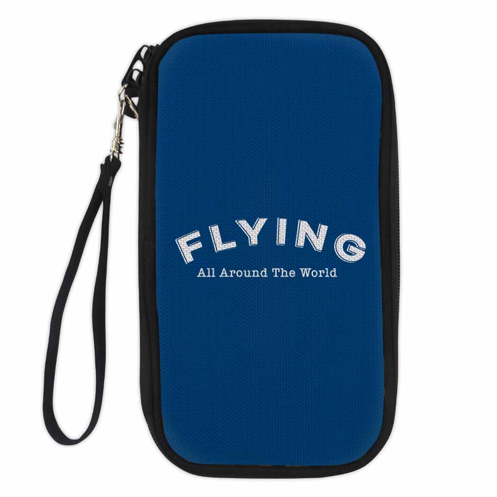 Flying All Around The World Designed Travel Cases & Wallets