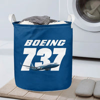 Thumbnail for Super Boeing 737+Text Designed Laundry Baskets