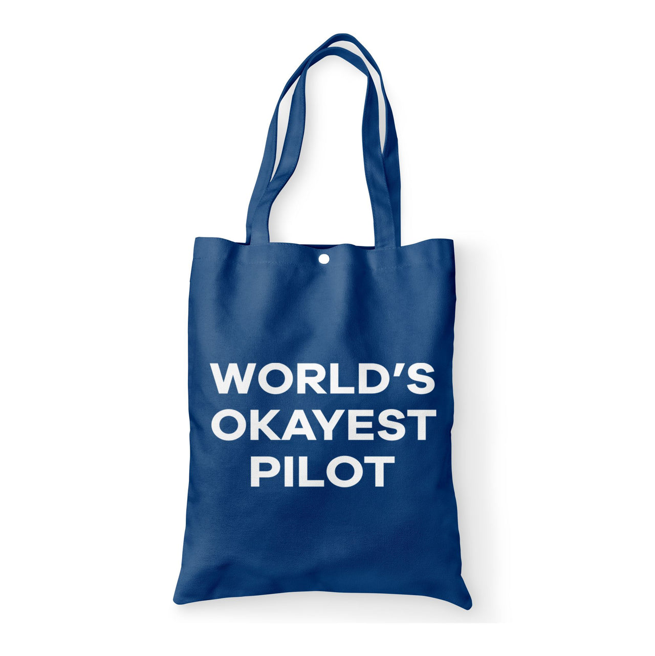 World's Okayest Pilot Designed Tote Bags