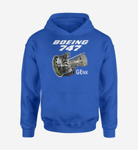 Thumbnail for Boeing 747 & GENX Engine Designed Hoodies