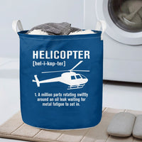 Thumbnail for Helicopter [Noun] Designed Laundry Baskets