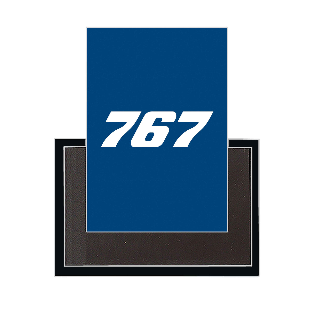 767 Flat Text Designed Magnets