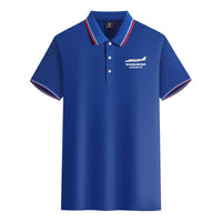 Thumbnail for The Bombardier Learjet 75 Designed Stylish Polo T-Shirts