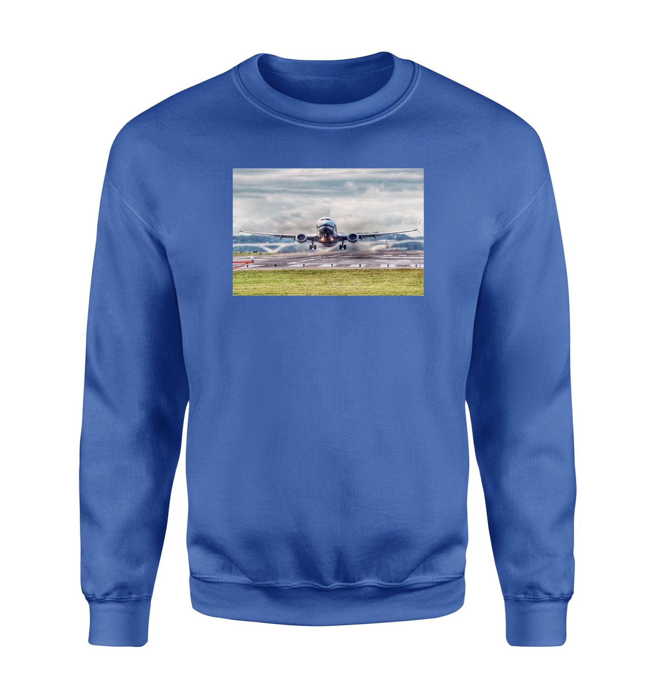 Departing Boeing 737 Designed Sweatshirts