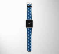 Thumbnail for The Boeing 737 Designed Leather Apple Watch Straps