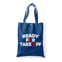 Thumbnail for Ready For Takeoff Designed Tote Bags