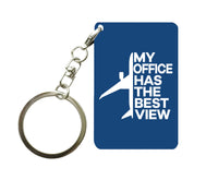 Thumbnail for My Office Has The Best View Designed Key Chains
