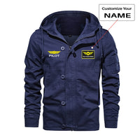 Thumbnail for Pilot & Badge Designed Cotton Jackets