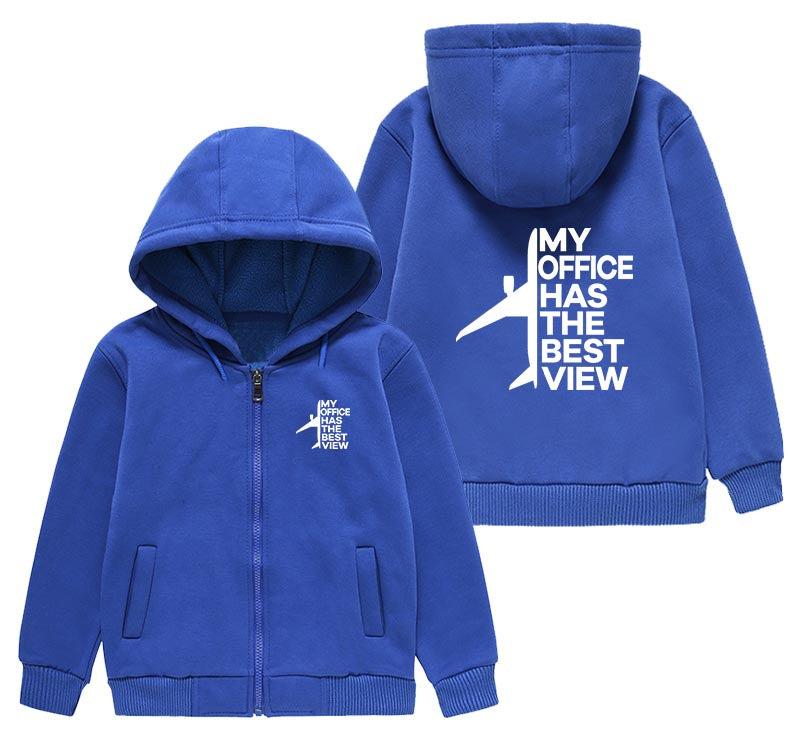My Office Has The Best View Designed "CHILDREN" Zipped Hoodies