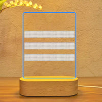 Thumbnail for Pilot Epaulettes (Silver) 3 Lines Designed Night Lamp