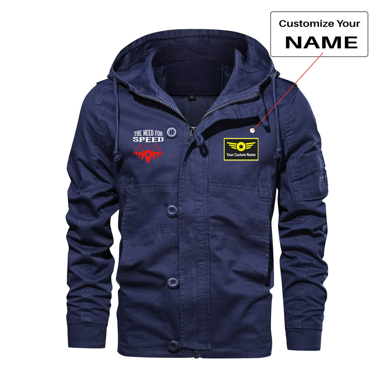 The Need For Speed Designed Cotton Jackets