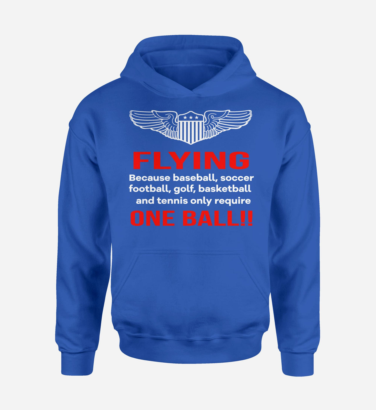 Flying One Ball Designed Hoodies
