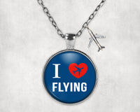 Thumbnail for I Love Flying Designed Necklaces