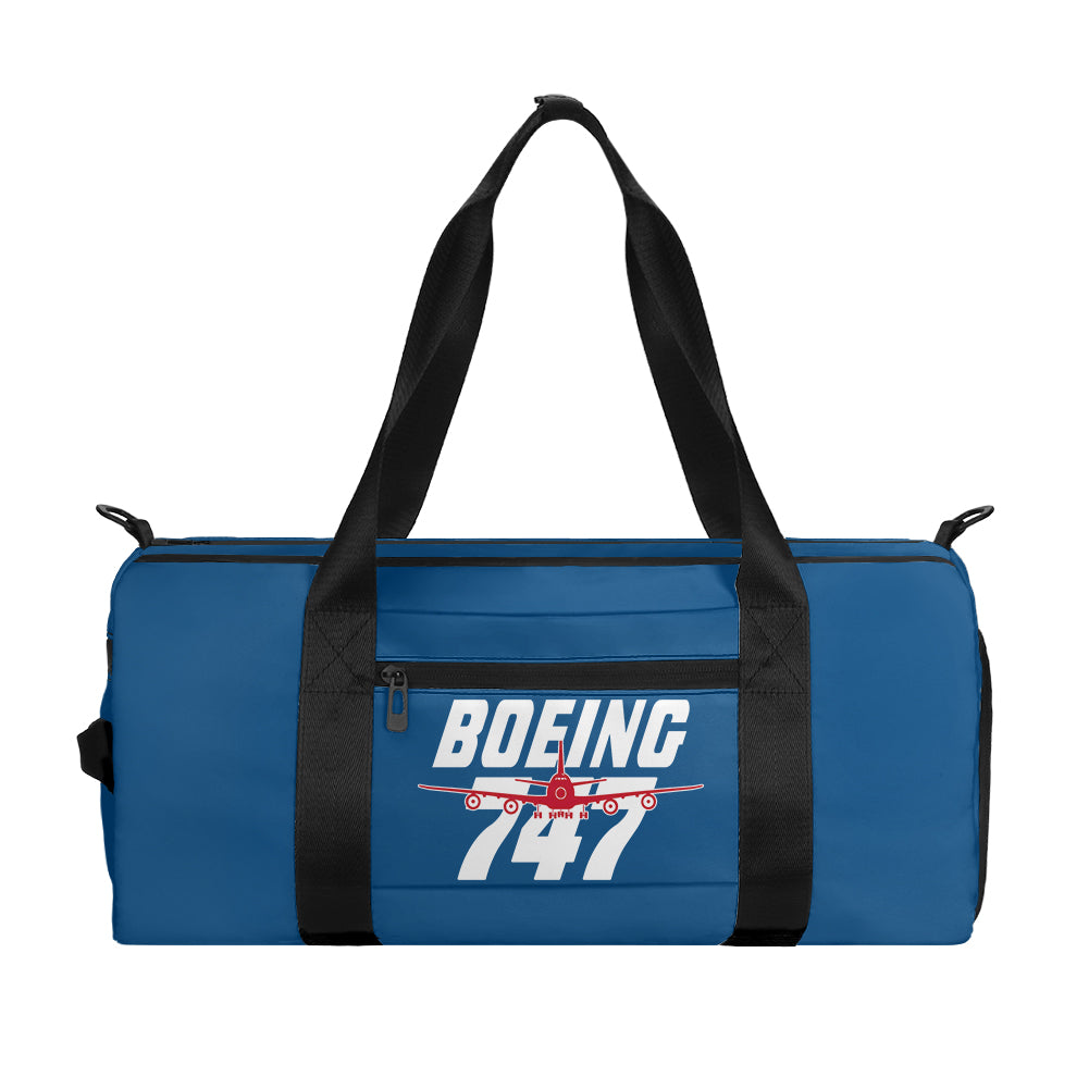Amazing Boeing 747 Designed Sports Bag