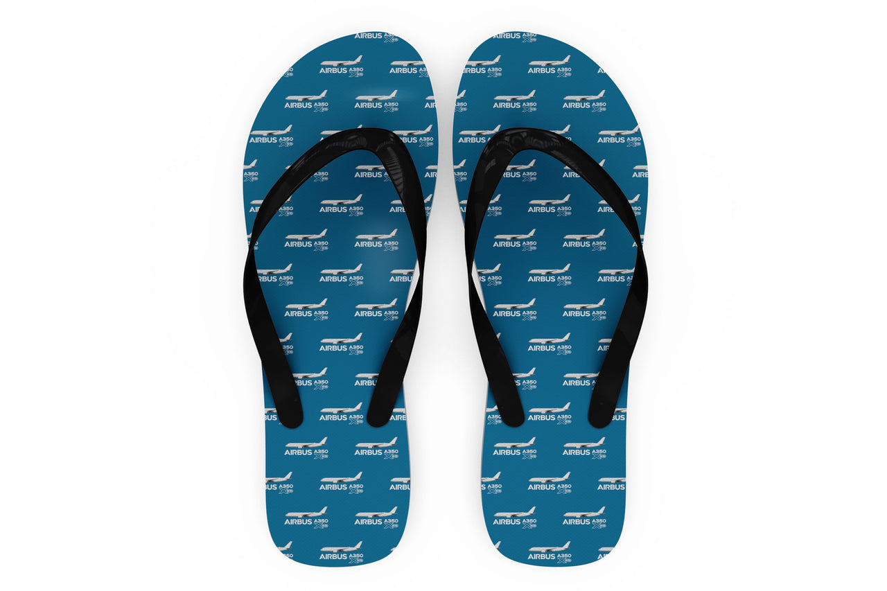 The Airbus A350 WXB Designed Slippers (Flip Flops)
