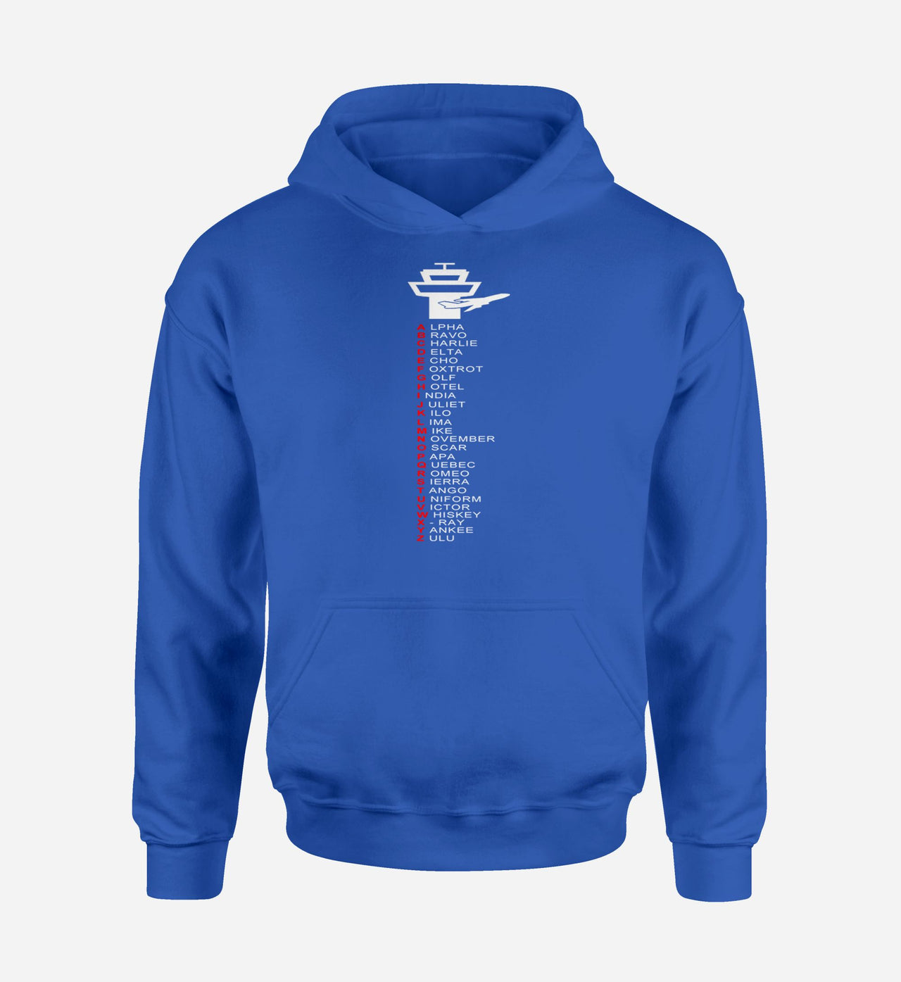 Aviation Alphabet Designed Hoodies