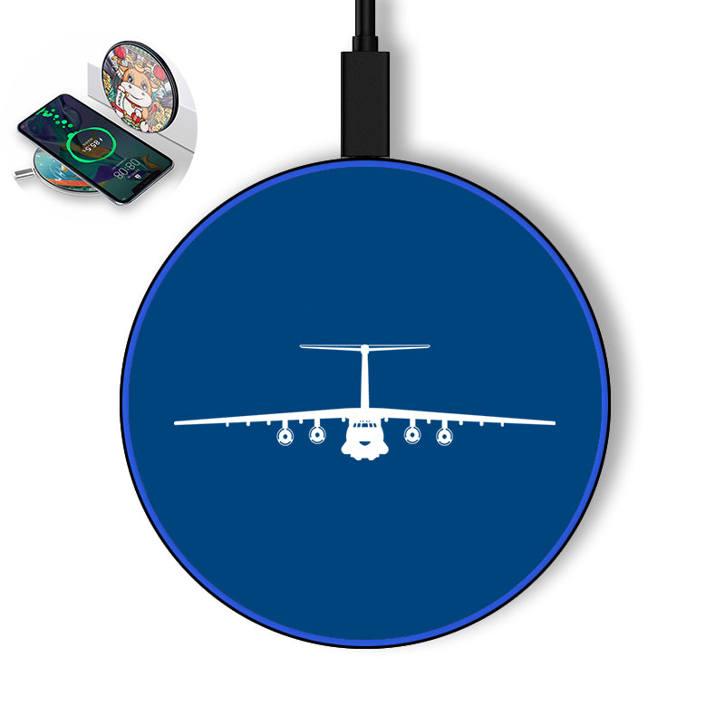 Ilyushin IL-76 Silhouette Designed Wireless Chargers