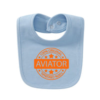 Thumbnail for 100 Original Aviator Designed Baby Saliva & Feeding Towels