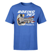 Thumbnail for Boeing 767 Engine (PW4000-94) Designed T-Shirts