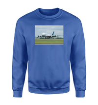 Thumbnail for Departing Airbus A380 with Original Livery Designed Sweatshirts