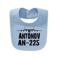 Thumbnail for Antonov AN-225 & Plane Designed Baby Saliva & Feeding Towels