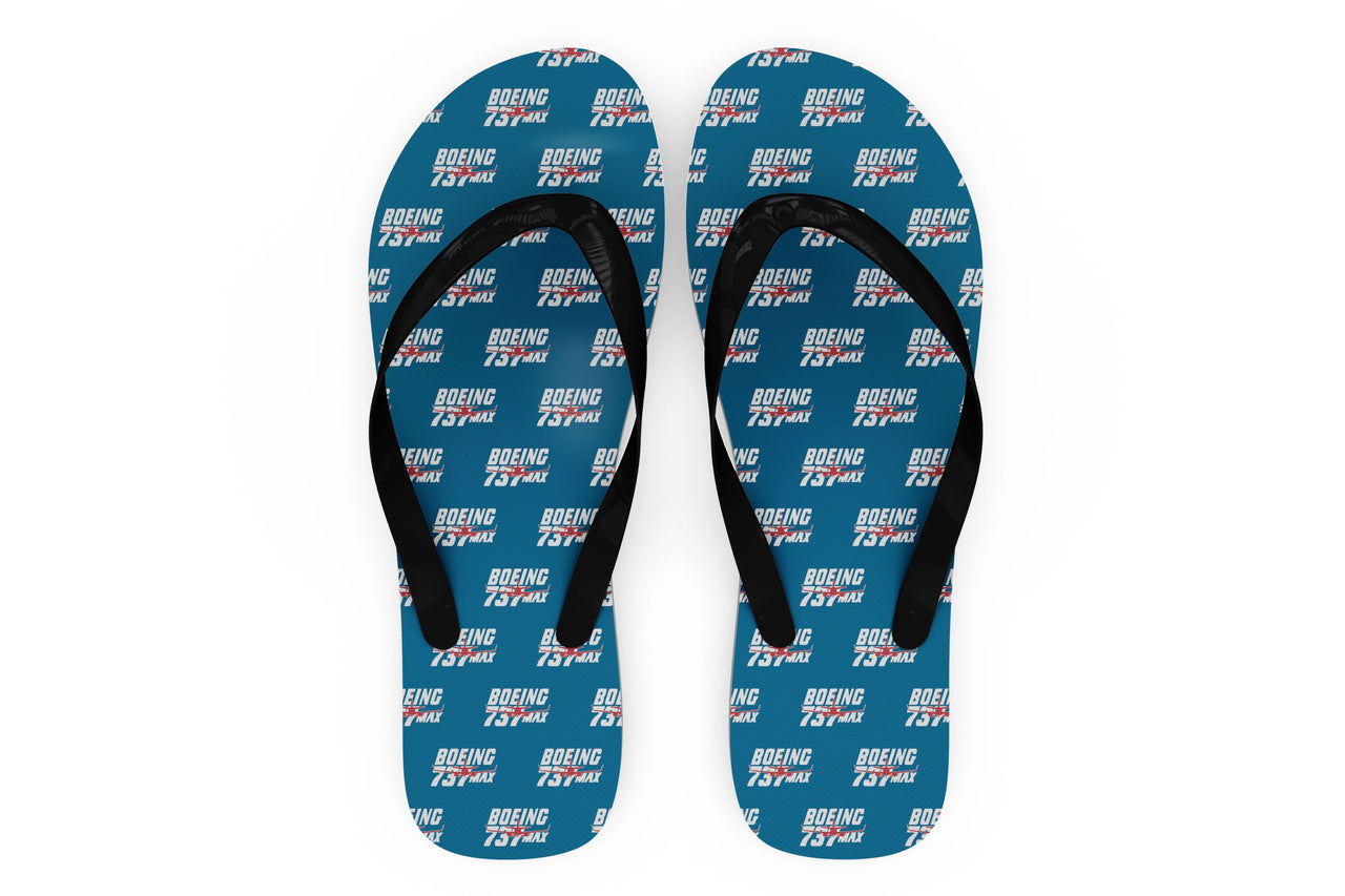 Amazing 737 Max Designed Slippers (Flip Flops)