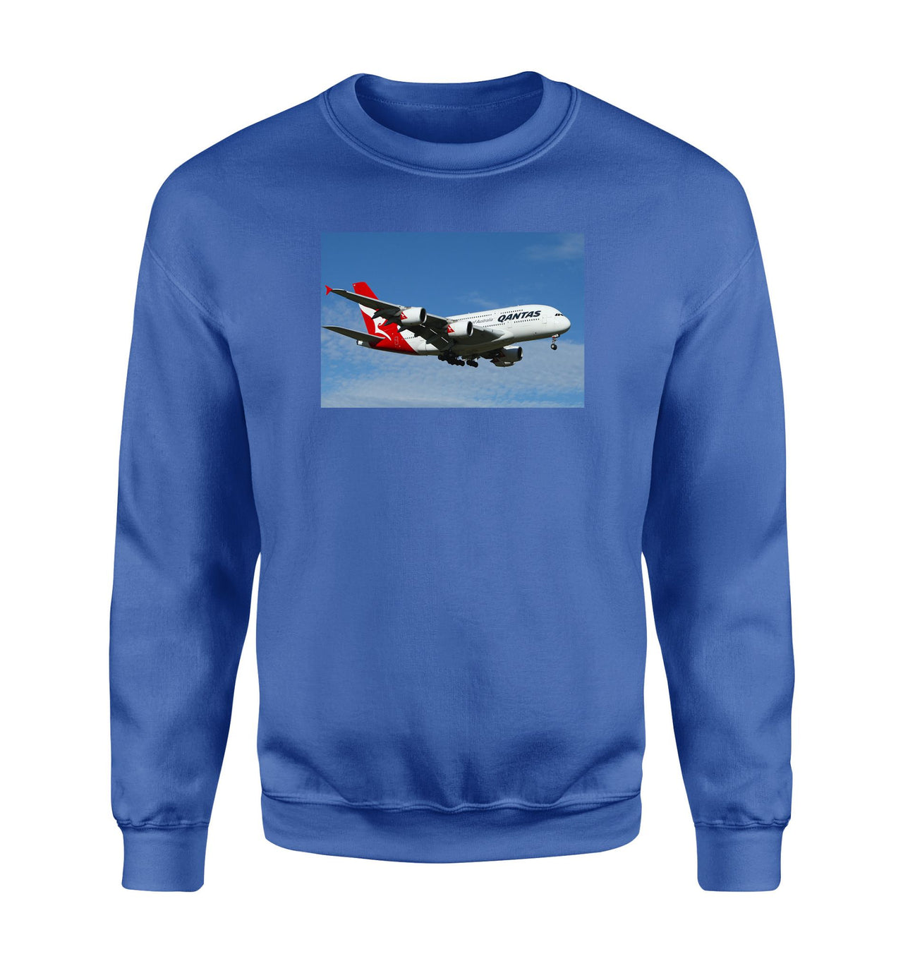 Landing Qantas A380 Designed Sweatshirts