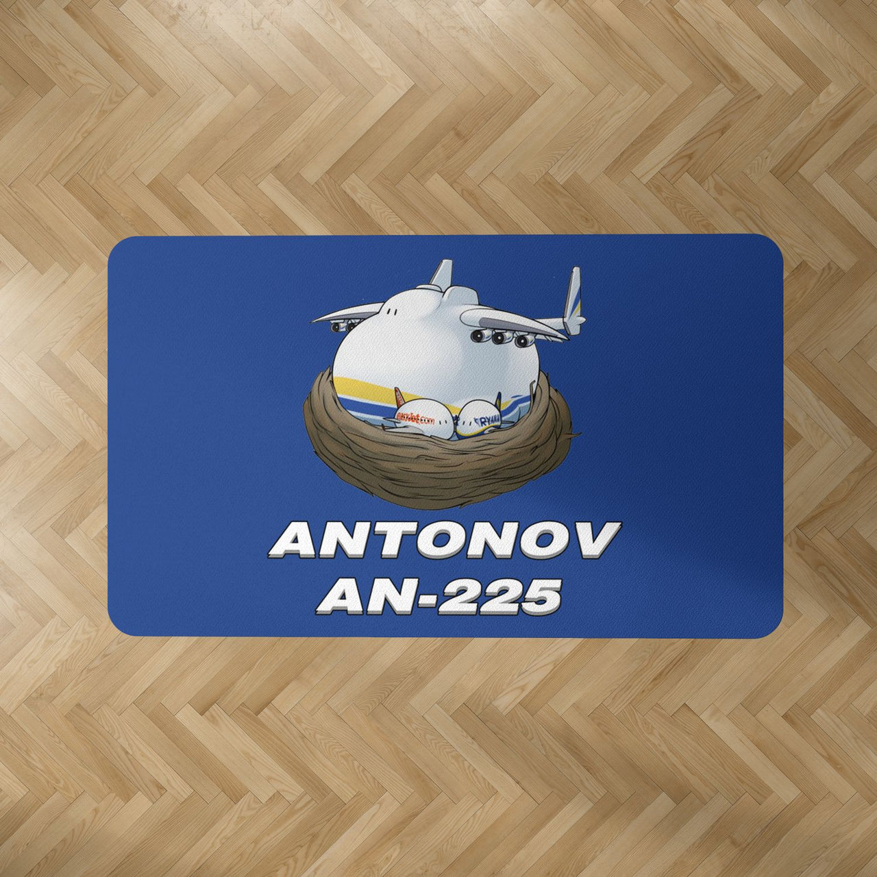 Antonov AN-225 (22) Designed Carpet & Floor Mats