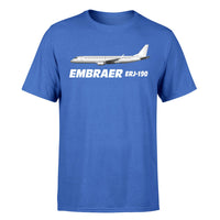 Thumbnail for The Embraer ERJ-190 Designed T-Shirts