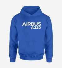 Thumbnail for Airbus A320 & Text Designed Hoodies