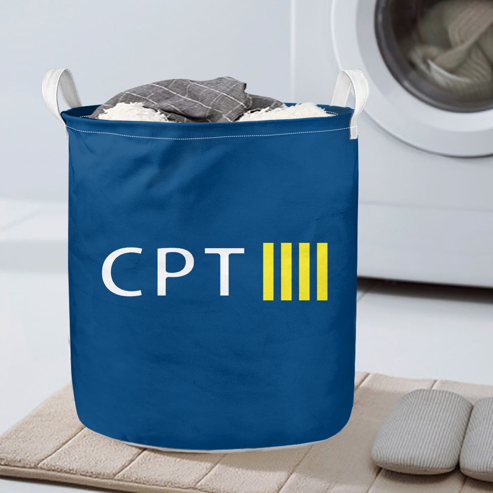 CPT & 4 Lines Designed Laundry Baskets