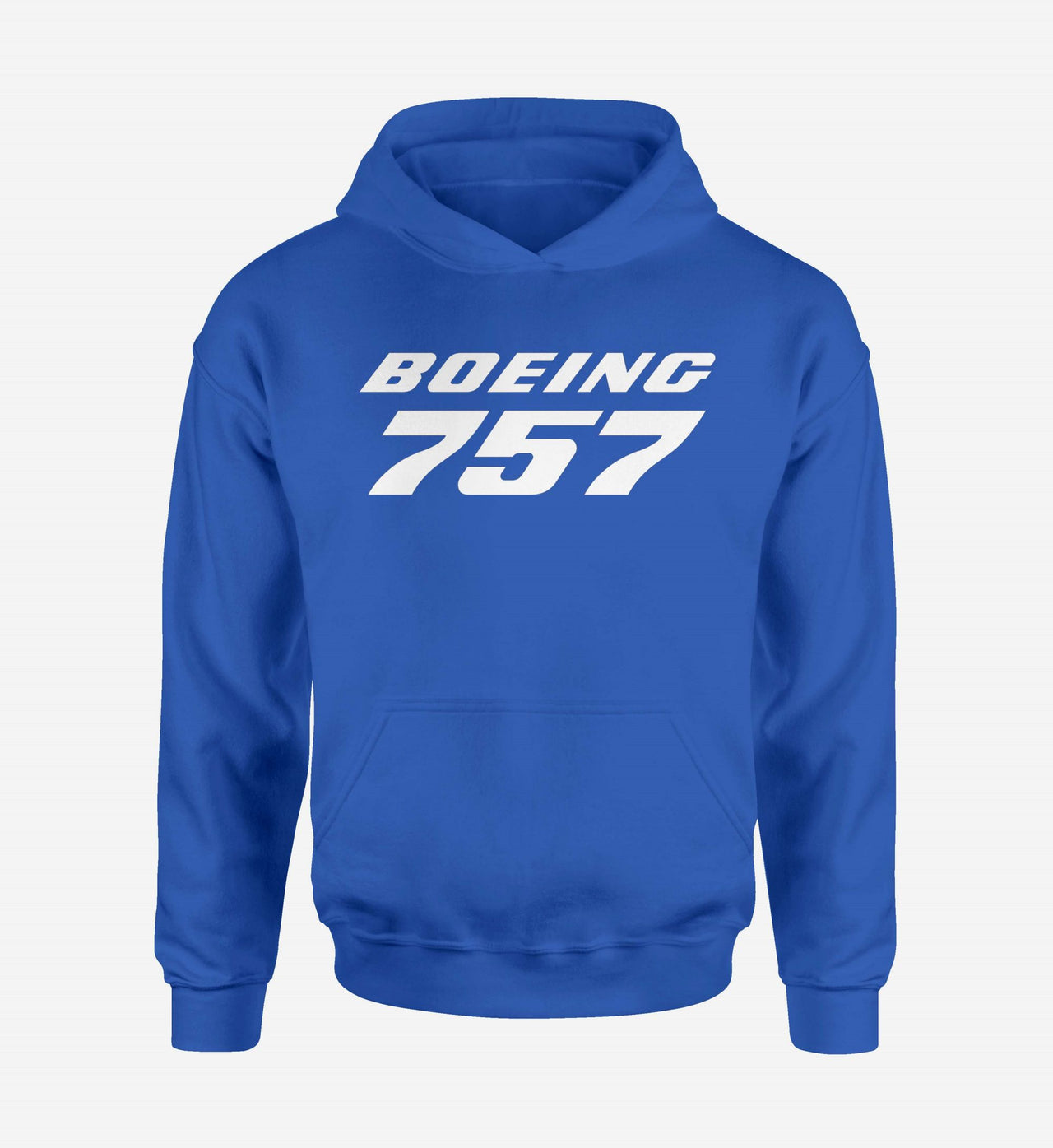 Boeing 757 & Text Designed Hoodies