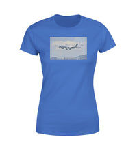Thumbnail for Cathay Pacific Airbus A350 Designed Women T-Shirts