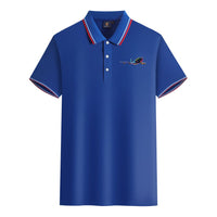 Thumbnail for Multicolor Airplane Designed Stylish Polo T-Shirts
