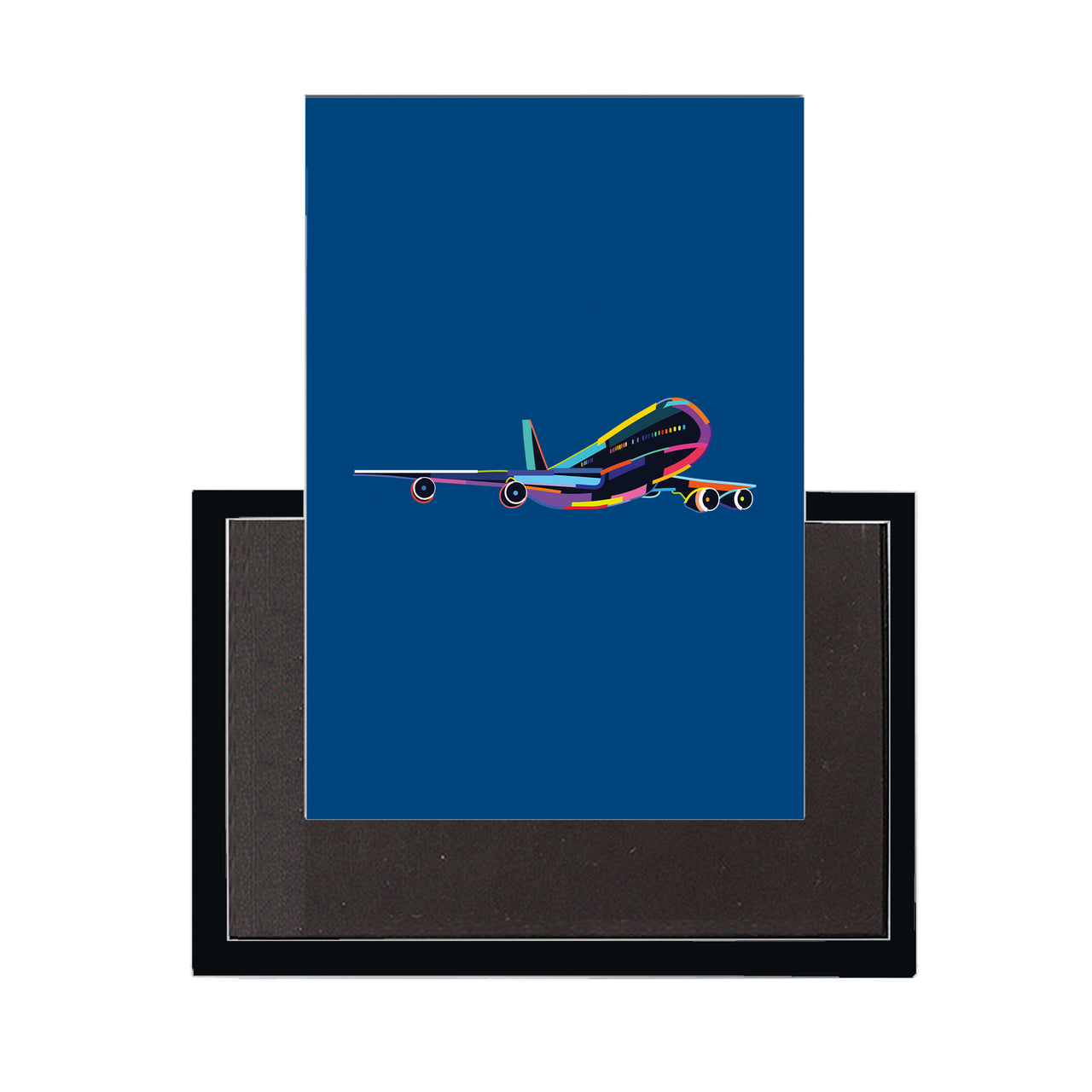 Multicolor Airplane Designed Magnets