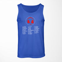 Thumbnail for Aviation Alphabet 3 Designed Tank Tops