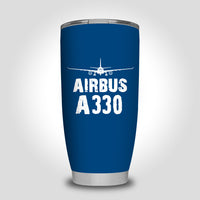 Thumbnail for Airbus A330 & Plane Designed Tumbler Travel Mugs