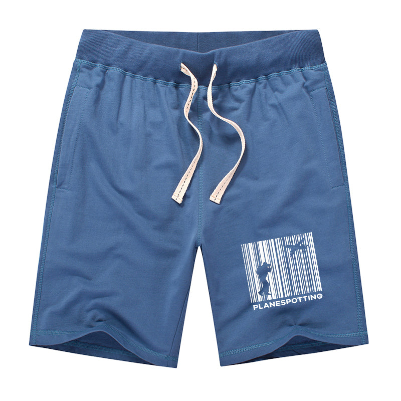 Planespotting Designed Cotton Shorts