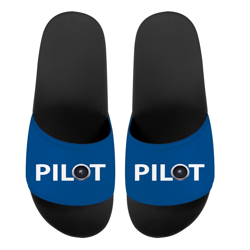 Pilot & Jet Engine Designed Sport Slippers