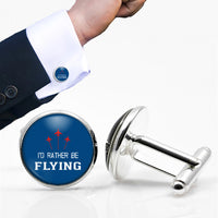 Thumbnail for I'D Rather Be Flying Designed Cuff Links