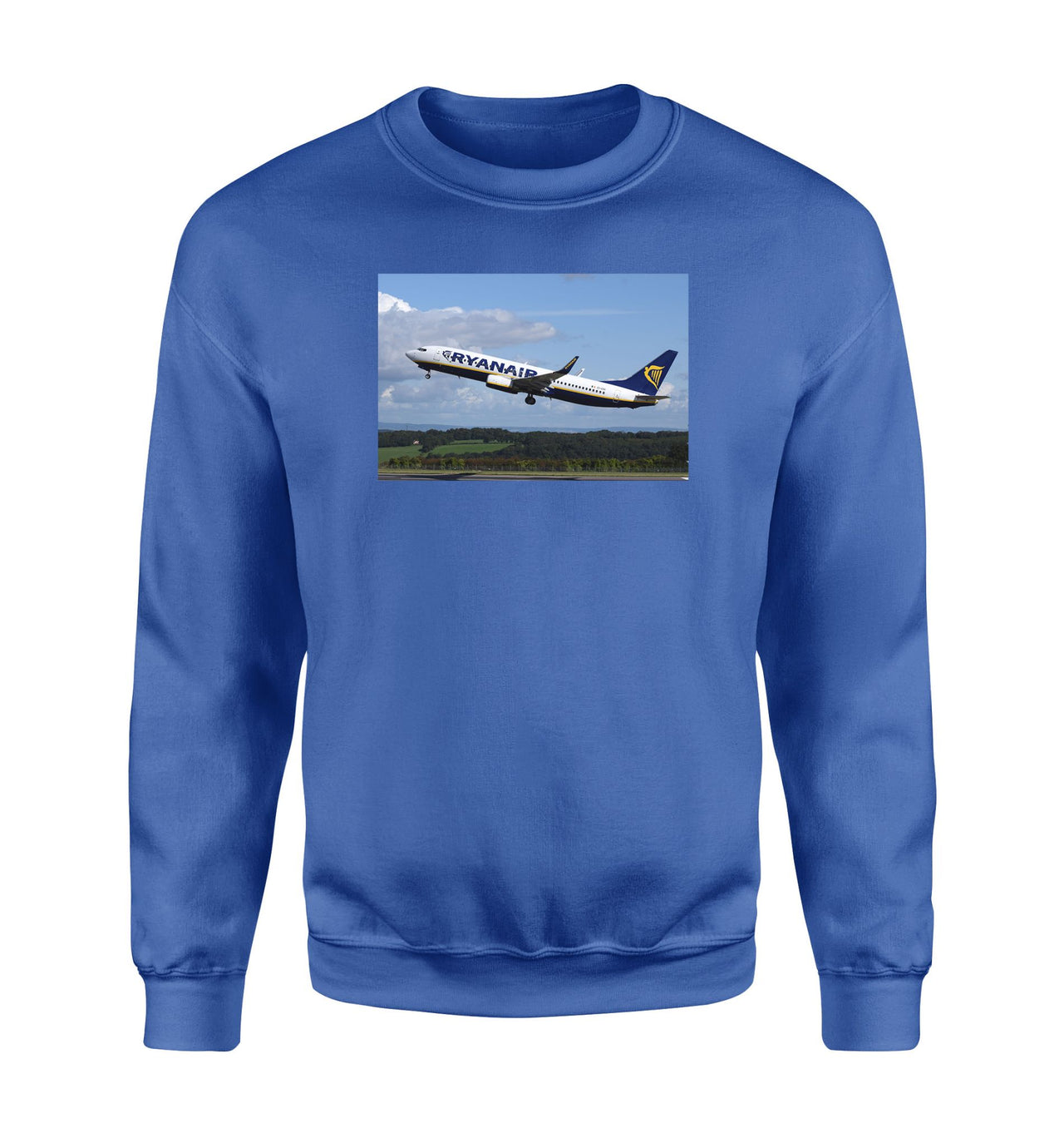 Departing Ryanair's Boeing 737 Designed Sweatshirts