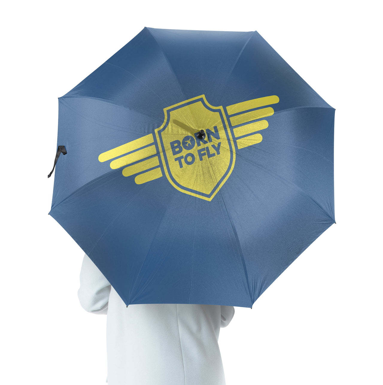 Born To Fly & Badge Designed Umbrella